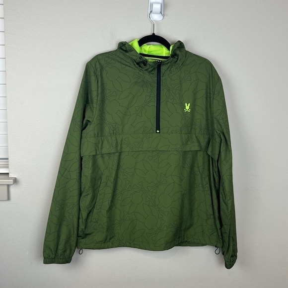Psycho Bunny Mason Popover Hooded Jacket - Picture 3 of 6